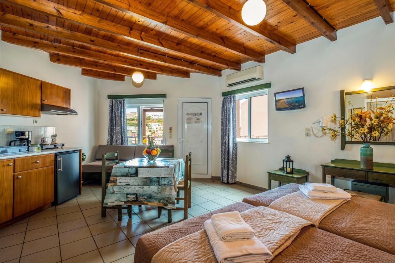 Theos Village Apartments Kato Daratso Buitenkant foto