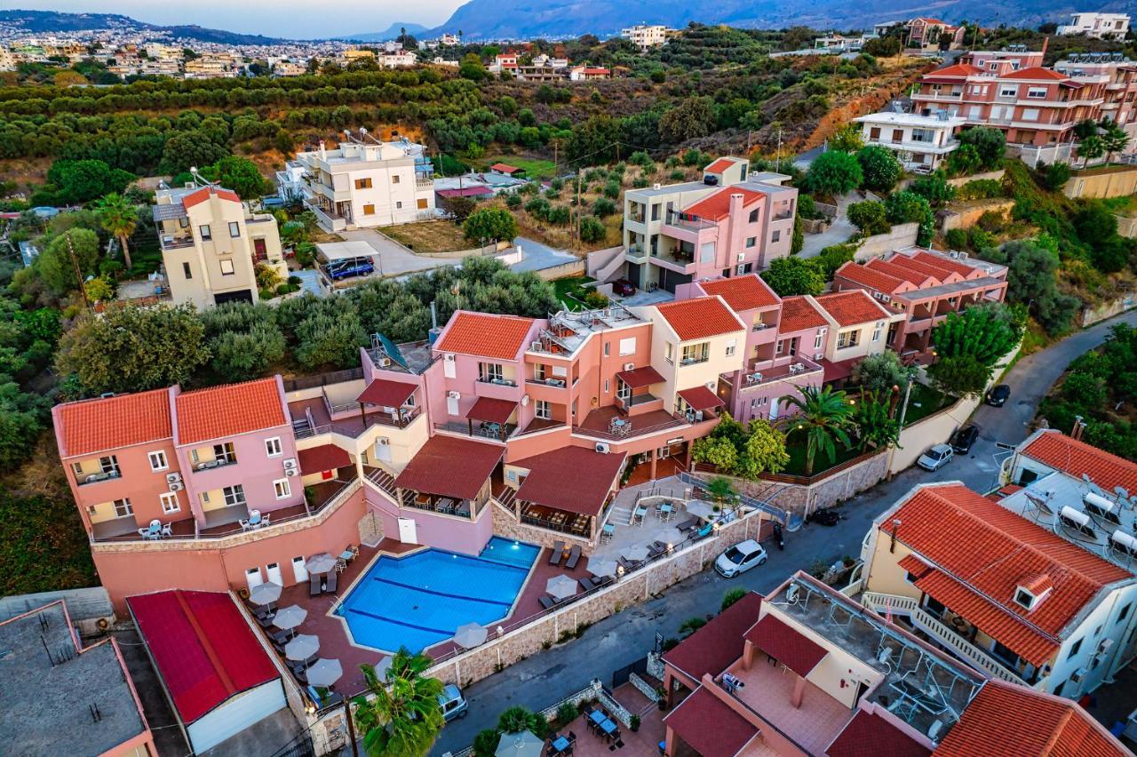 Theos Village Apartments Kato Daratso Buitenkant foto