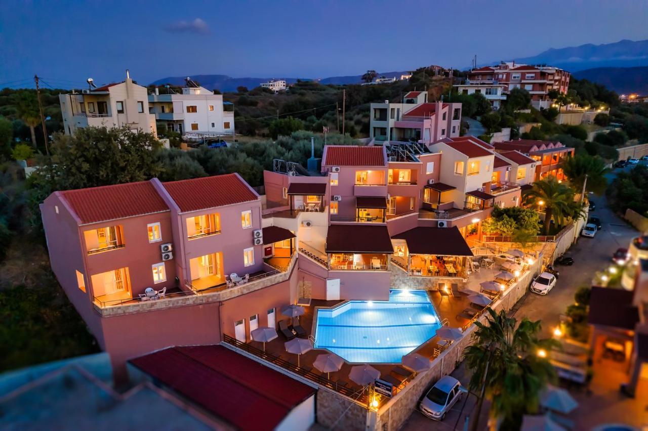 Theos Village Apartments Kato Daratso Buitenkant foto