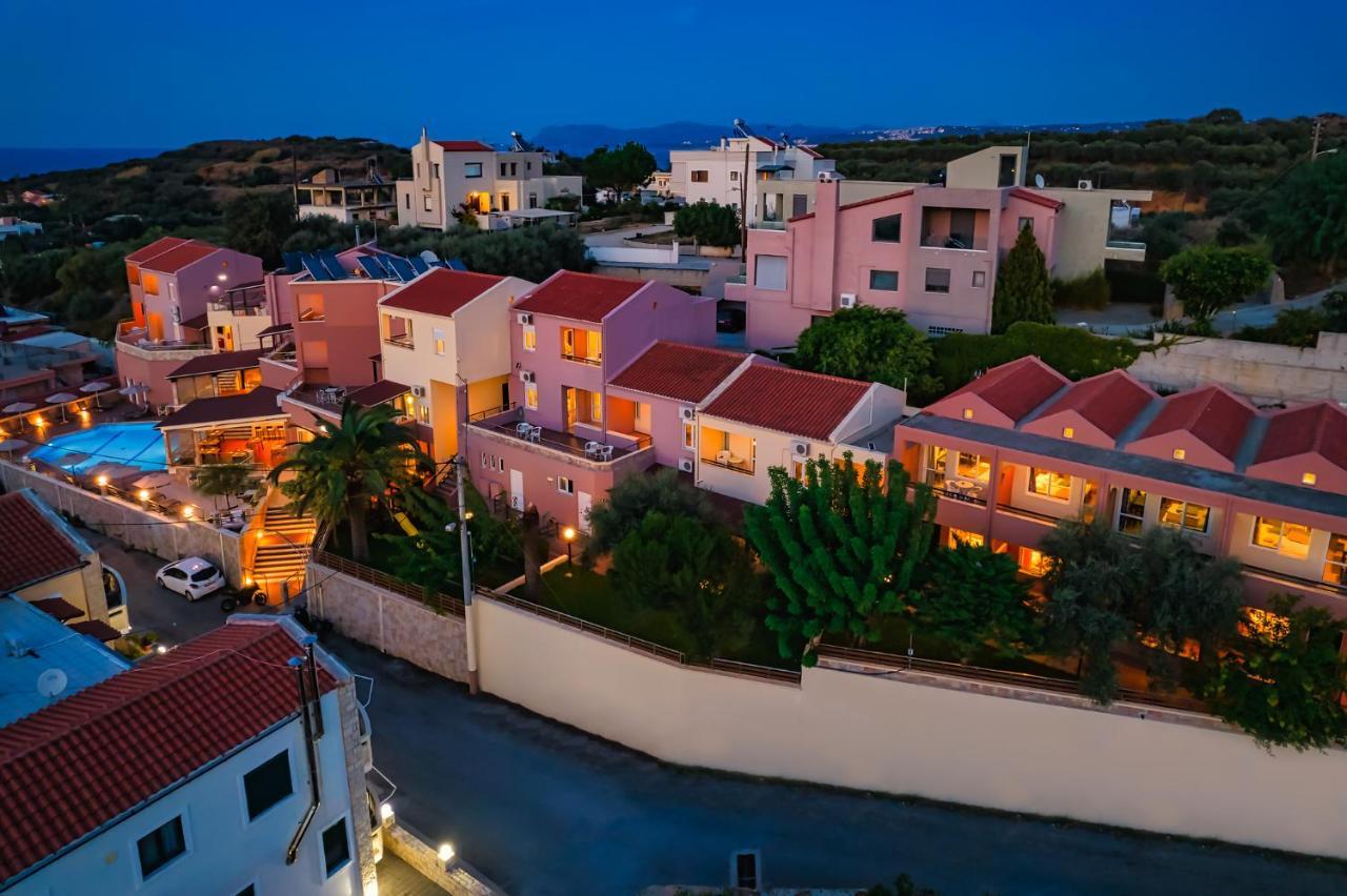 Theos Village Apartments Kato Daratso Buitenkant foto