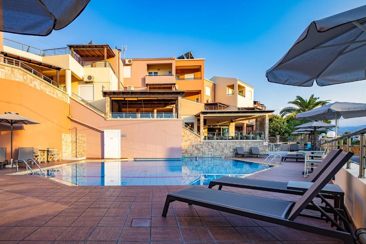 Theos Village Apartments Kato Daratso Buitenkant foto