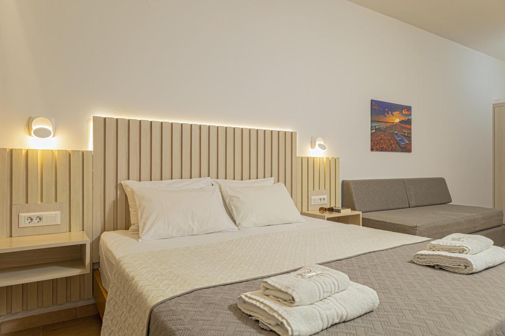 Theos Village Apartments Kato Daratso Buitenkant foto